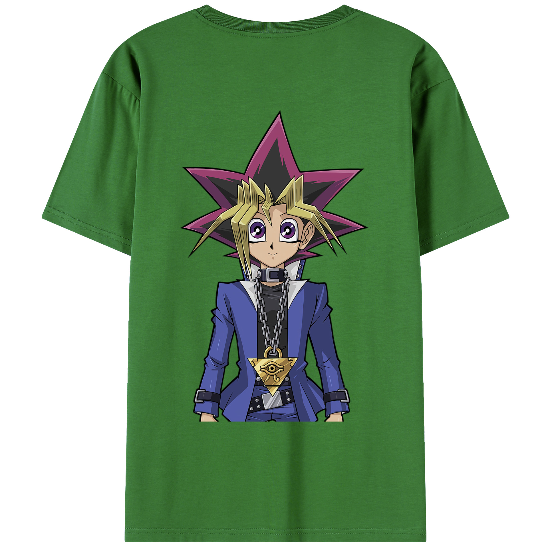 （画像用） 遊☆戯☆王 Yu-Gi-Oh! レディース半袖Tシャツ(バックプリント)